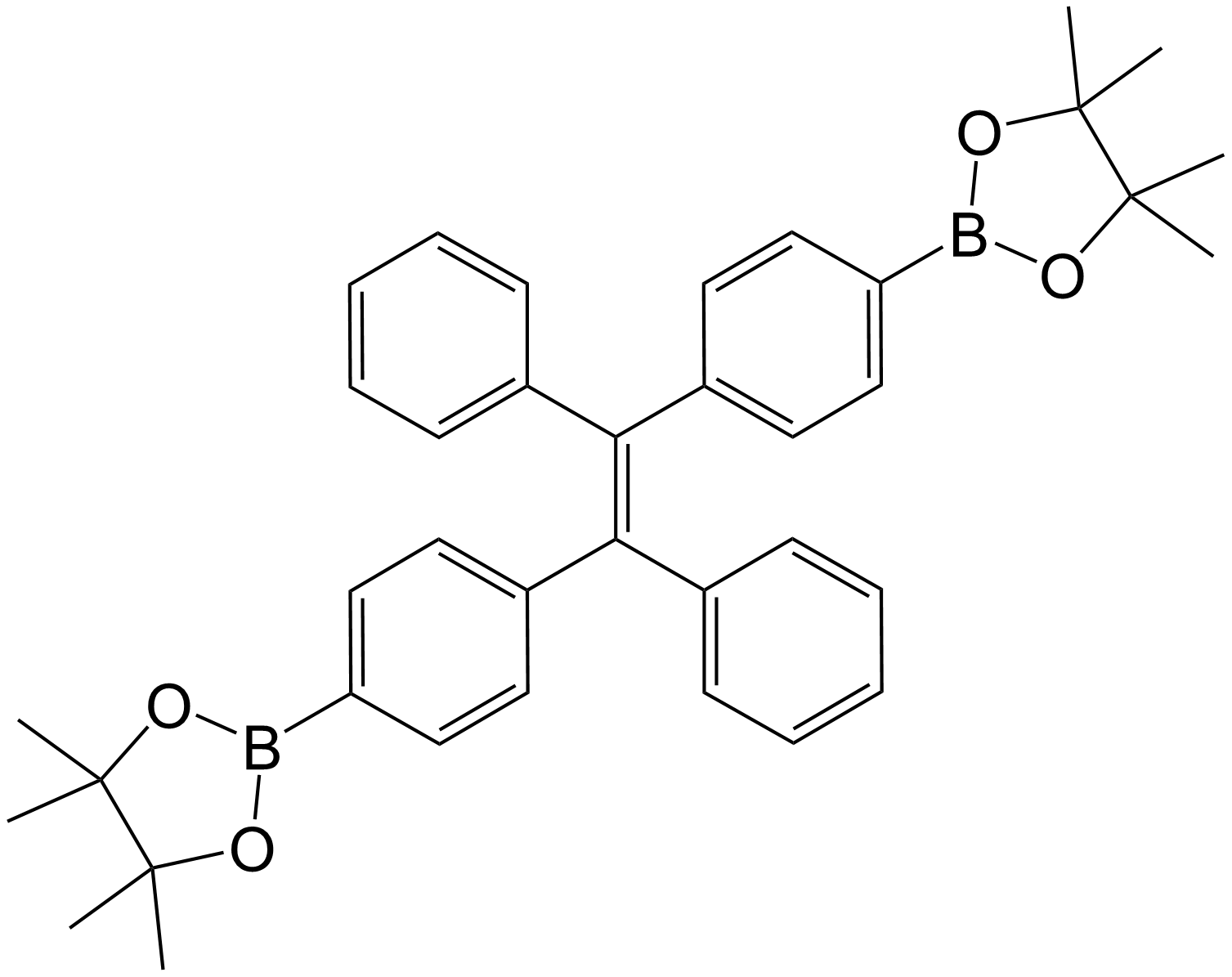1,3,2-Dioxaborolane,2,2''-[[(1E)-1,2-diphenyl-1,2-ethenediyl]di-4,1-phenylene] bis[4,4,5,5-tetramethyl-/1260865-88-0